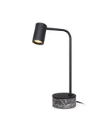 Curved Arm Marble Desk Lamp