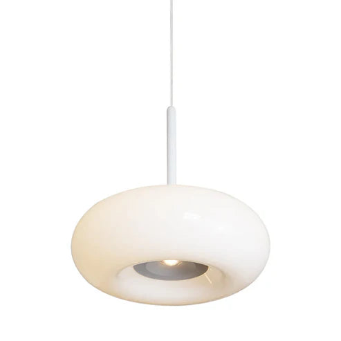 Donut Frost Pendant Light