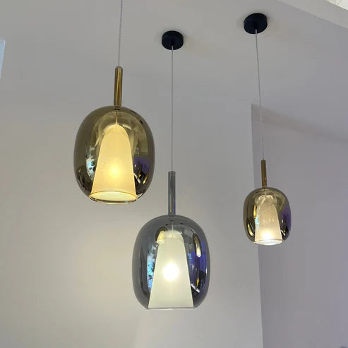 Metallic Capsule Pendant Lamp