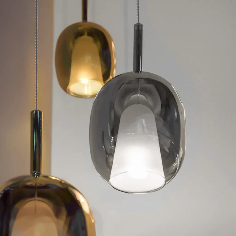 Metallic Capsule Pendant Lamp