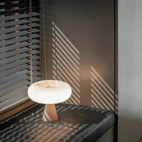 Milky Donut Cone Table Lamp
