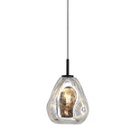 Wave Form Clear Pendant Lamp